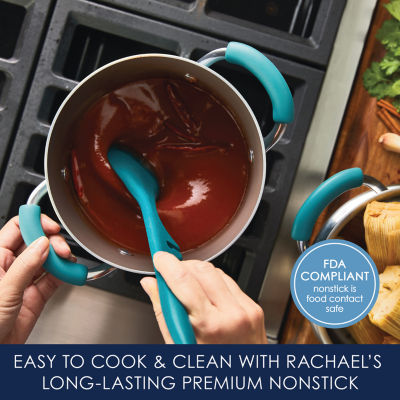 Rachael Ray Cucina Nonstick Saucepot with Steamer and Lid