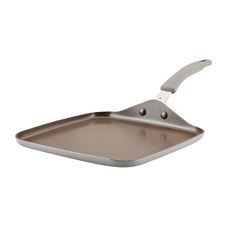 Rachael Ray Cook + Create 11 Non-Stick Griddle, One Size, Gray