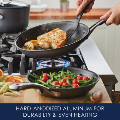 Rachael Ray Cook + Create Hard Anodized 2-pc. Non-Stick Skillet