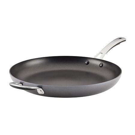 Rachael Ray Cook + Create 14 Non-Stick Frying Pan, One Size, Black