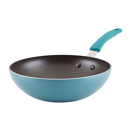 Rachael Ray Cook + Create 10.5 Non-Stick Stir Fry Pan, One Size, Blue