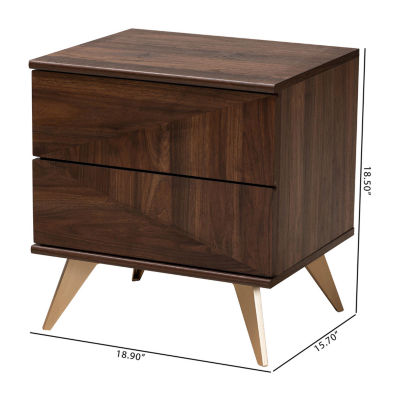 Graceland 2-Drawer Nightstand