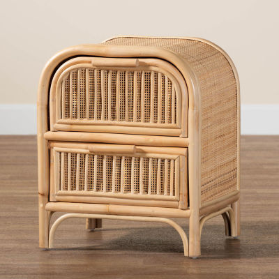 Adrika 2-Drawer Nightstand