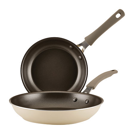 Rachael Ray Cook + Create 2-pc. Non-Stick Frying Pan Set, One Size, Beige