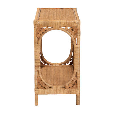 Ramona Rattan Console Table
