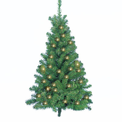 Kurt Adler 4 ft. Norway Pine Wall Christmas Tree