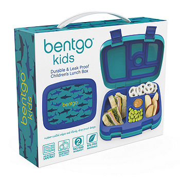 Bentgo - Kids Stainless Steel Leak-Resistant Lunch Box - Blue