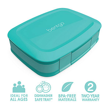 Bentgo Kids Chill Lunch & Snack Box | Kids Lunch Containers Aqua