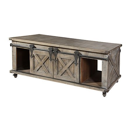 Presley Coffee Table, One Size, Gray