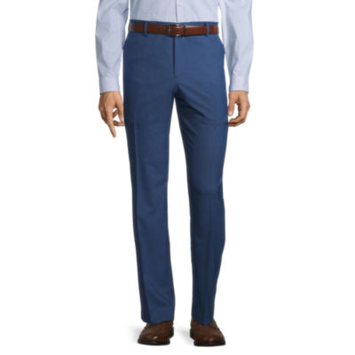 JF J. Ferrar Comfort Waist Flat-Front Dress Pants Pants for Men