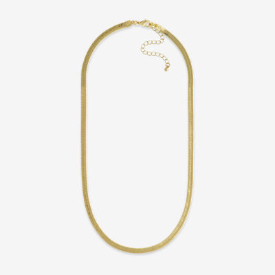 Mixit Hypoallergenic Gold Tone 18 Inch Chain Necklace