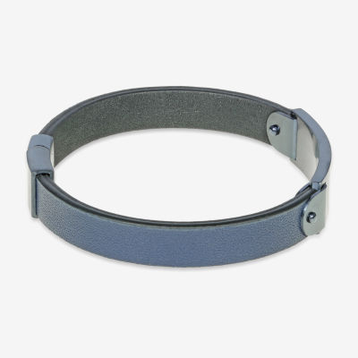 Stainless Steel 8 1/2 Inch Solid Id Bracelet