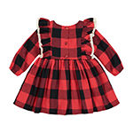Marmellata Baby Girls Long Sleeve A-Line Dress