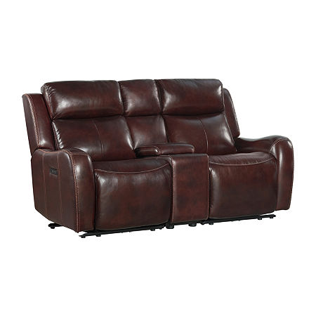 Thurston Dual-Power Loveseat, One Size, Brown