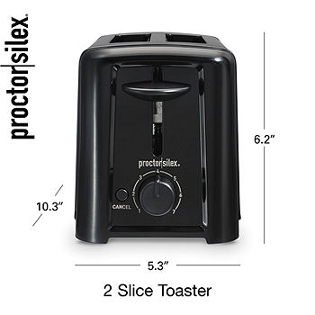 Toastmaster 2-Slice Toaster Black