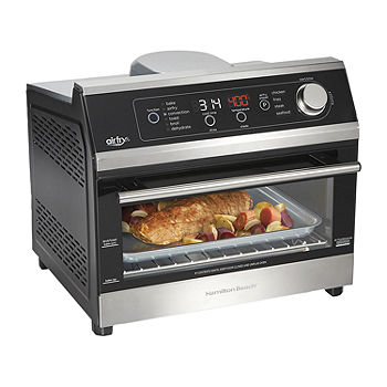 Hamilton Beach - Sure-Crisp 6-Slice Air Fryer Toaster Oven - Stainless