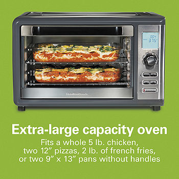 Hamilton Beach Countertop Oven with Convection and Rotisserie