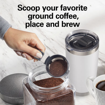 The Scoop Single-Serve Coffee Maker by Hamilton Beach
