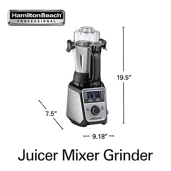 Hamilton Beach Professional Juicer Mixer Grinder - Stainless Steel