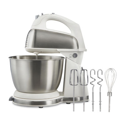 Hamilton Beach Classic Hand Stand Mixer with 4 Qt Stainless Steel Bowl