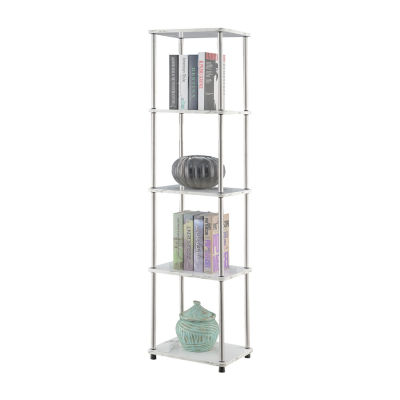 Designs2go No Tools 4-Shelf Standard Bookshelf