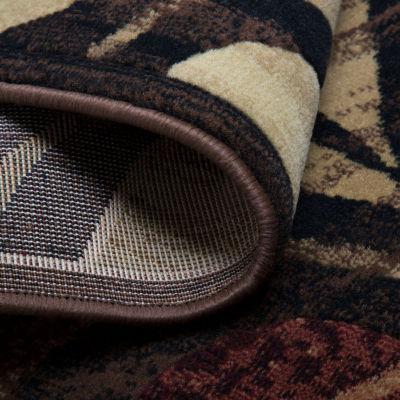 Home Dynamix Catalina Picasso Abstract Loomed Indoor Rectangular Area Rug