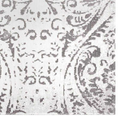 Nicole Miller Patio Sofia Juniper Damask Loomed Rectangular Outdoor Area Rug