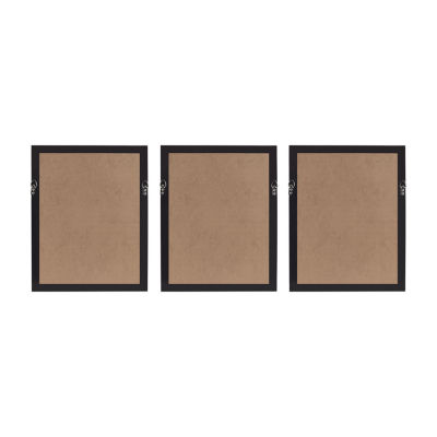 Madison Park Solana Abstract Coastal Shadowbox 3-pc. Framed Wall Art Set