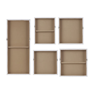 Madison Park Natural Essence Canvas 5pc Gallery Set Canvas Art