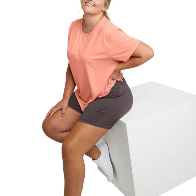 JMS by Hanes Womens Plus Bike Short