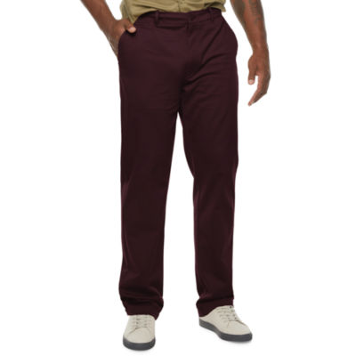 mutual weave Mens Big and Tall Relaxed Fit Flat Front Pant JCPenney