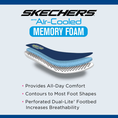 Skechers Mens Ultra Flex 3.0 Smooth Step Hands Free Slip-Ins Slip-On Walking Shoes Wide Width