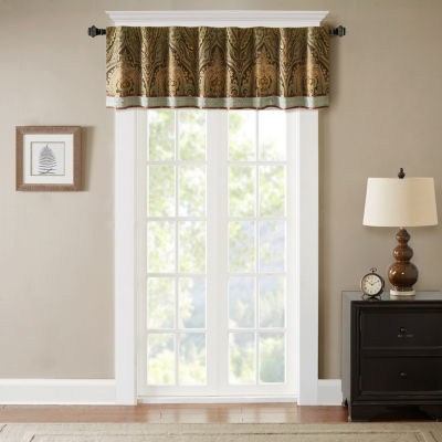 Hampton Hill Canovia Springs Rod Pocket Back Tab Waterfall Valances