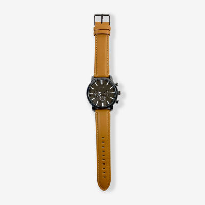 Geneva Geneva Mens Strap Watch Mac5155jc