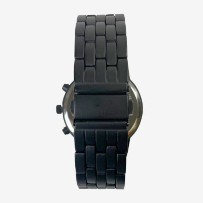 Geneva Geneva Mens Black Bracelet Watch Mac7120jc