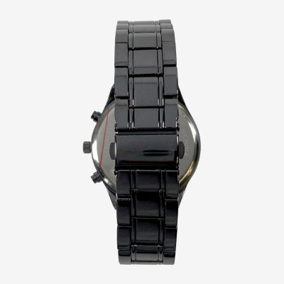 Geneva Geneva Mens Black Bracelet Watch Mac7121jc