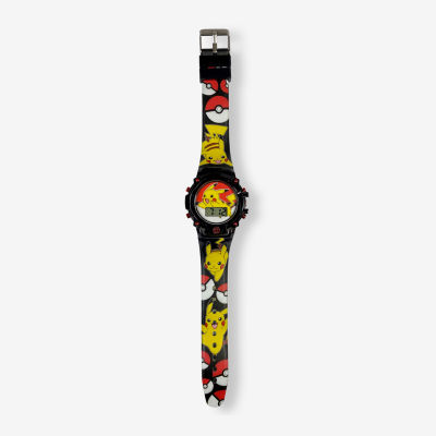 Pokemon Unisex Automatic Black Strap Watch Pok4323jc