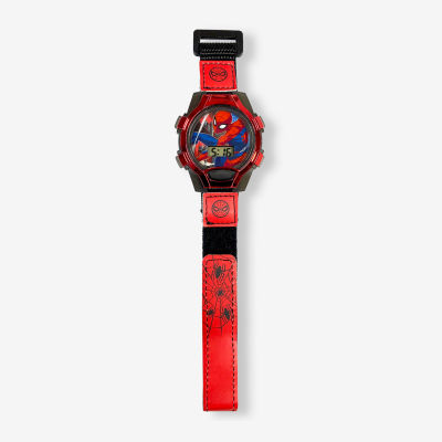 Spiderman Unisex Automatic Red Strap Watch Spd4965jc