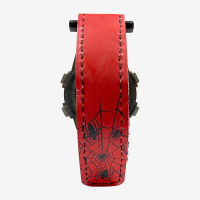 Spiderman Unisex Automatic Red Strap Watch Spd4965jc