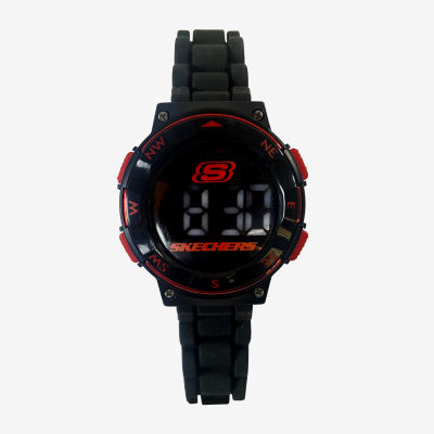 Skechers Boys Black Strap Watch Ske4141jc