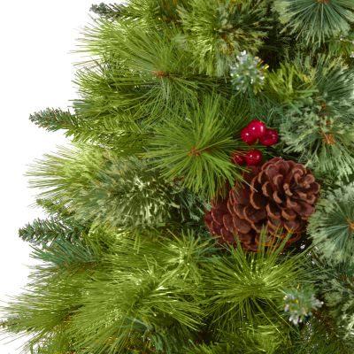 Nearly Natural Montana Mixed Faux Pine Christmas Tree