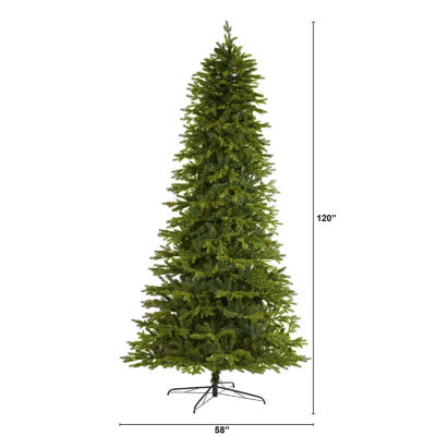 Nearly Natural Belgium Faux Fir Christmas Tree