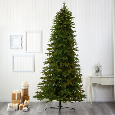 Nearly Natural Belgium Faux Fir Christmas Tree