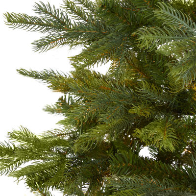 Nearly Natural North Carolina Faux Spruce Christmas Tree