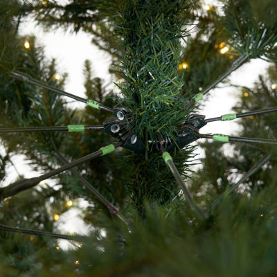 Nearly Natural Faux Foot Pre-Lit Pine Christmas Tree