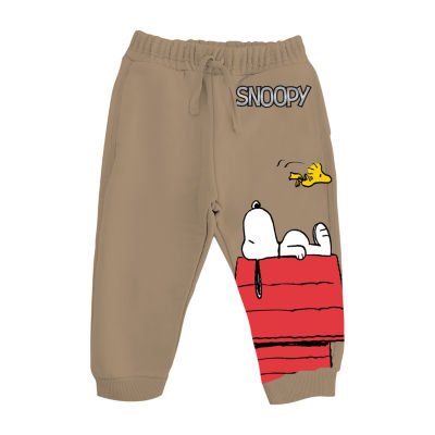 Toddler Boys 2-pc. Fleece Snoopy Pant Set