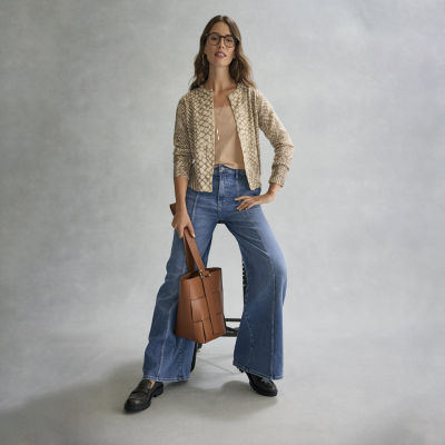 Arizona Jean Co Lillie Womens Round Closed Toe Loafers