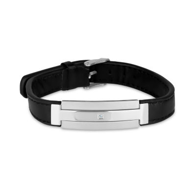 Mens Stainless Steel 9 Inch Id Bracelet