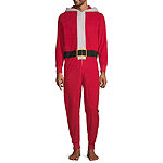 North Pole Trading Co. Santa Unisex Adult Long Sleeve One Piece Pajama