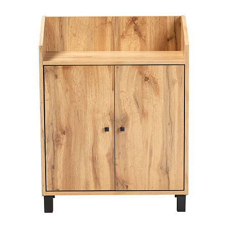 Rossin Living Room Collection Accent Cabinet, One Size, Brown -  Baxton Studio, 77412240034